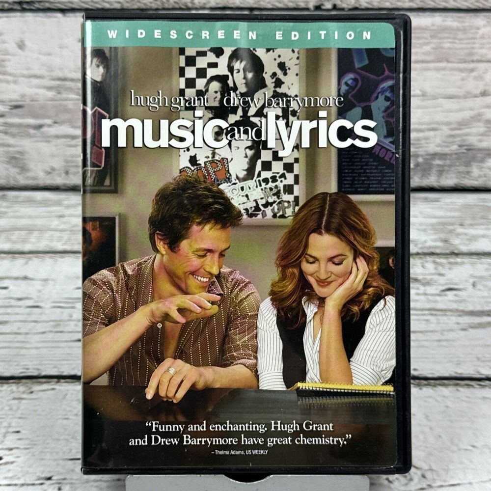 Music and Lyrics (DVD, 2007 WS) Hugh Grant, Drew‎ Barrymore, Brad Garrett